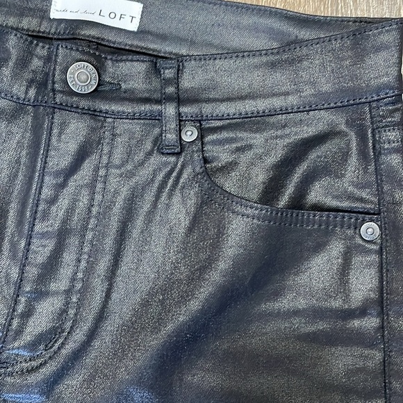 LOFT BACK SHINY PANTS - Picture 6 of 11